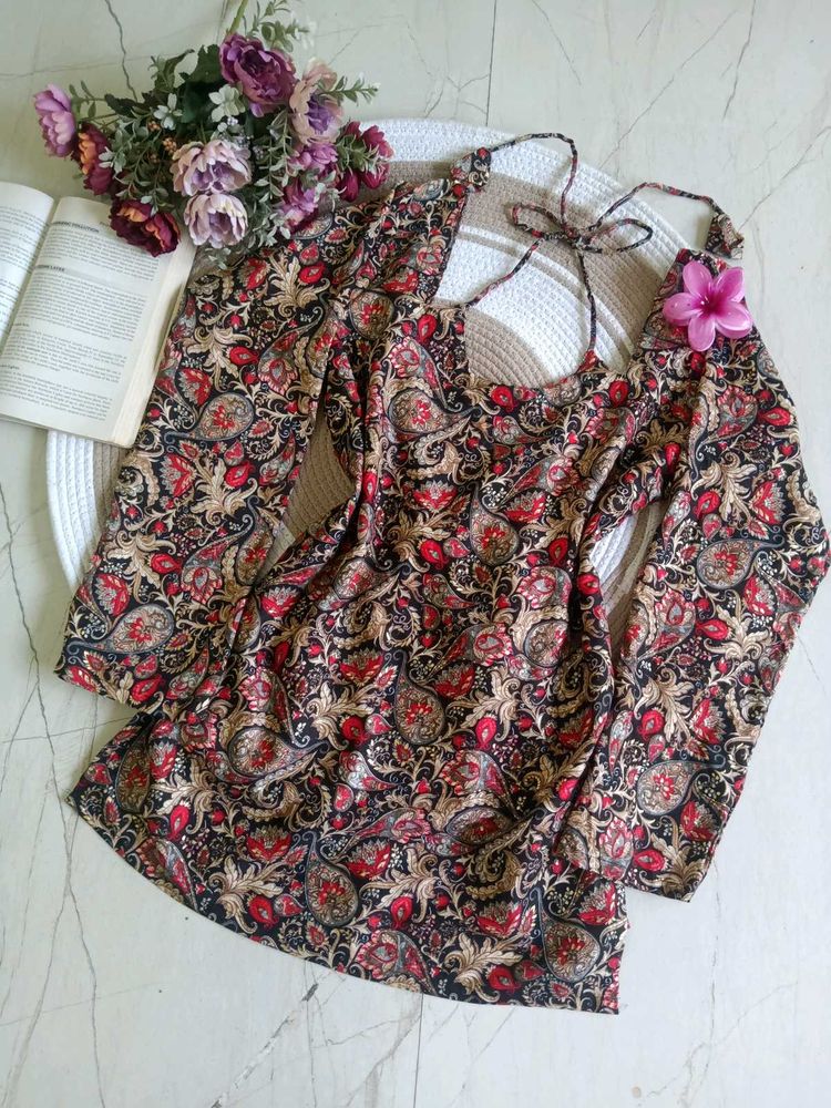 Laila ✨️ trendy corset back short kurtis ✨️