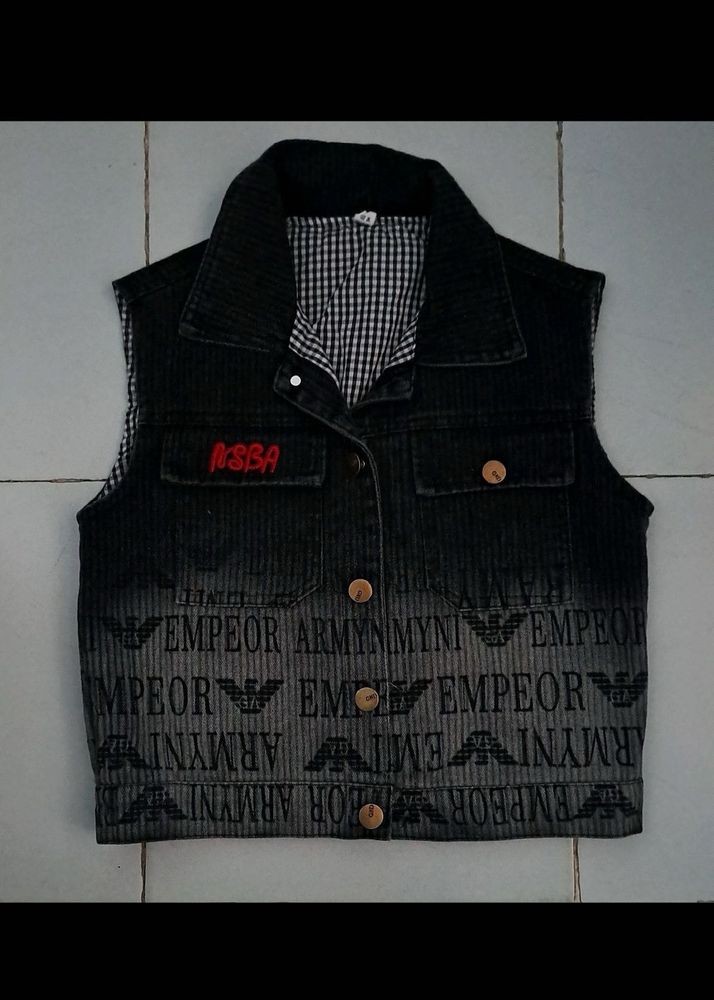 Stylish Emporio Denim Vest