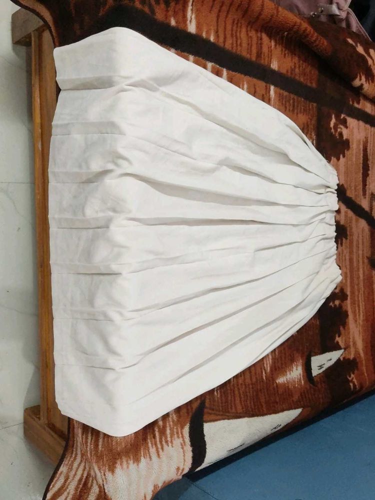 Pleated Midi Skirt. Korean Fashion