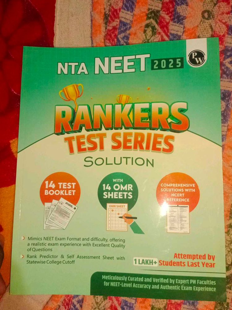 NEET 2025 Rankers Test Series