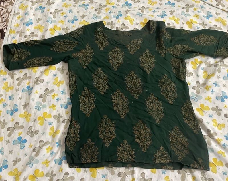 Elegant Green Kurta