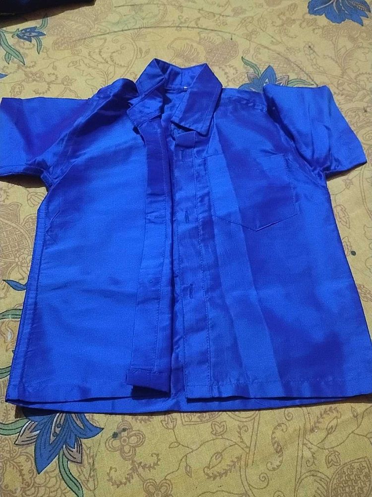 South Indian Shirt Dothi Set