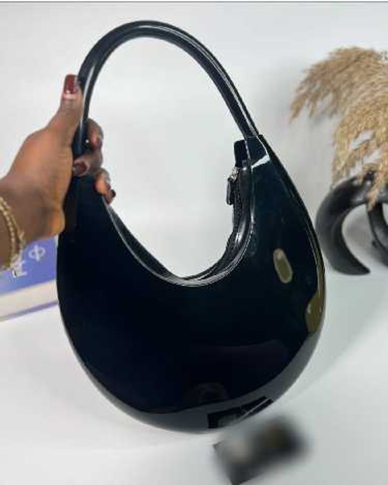 Stylish Jelly Crescent Bag