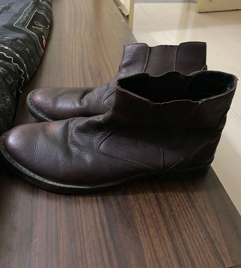 Leather Boots