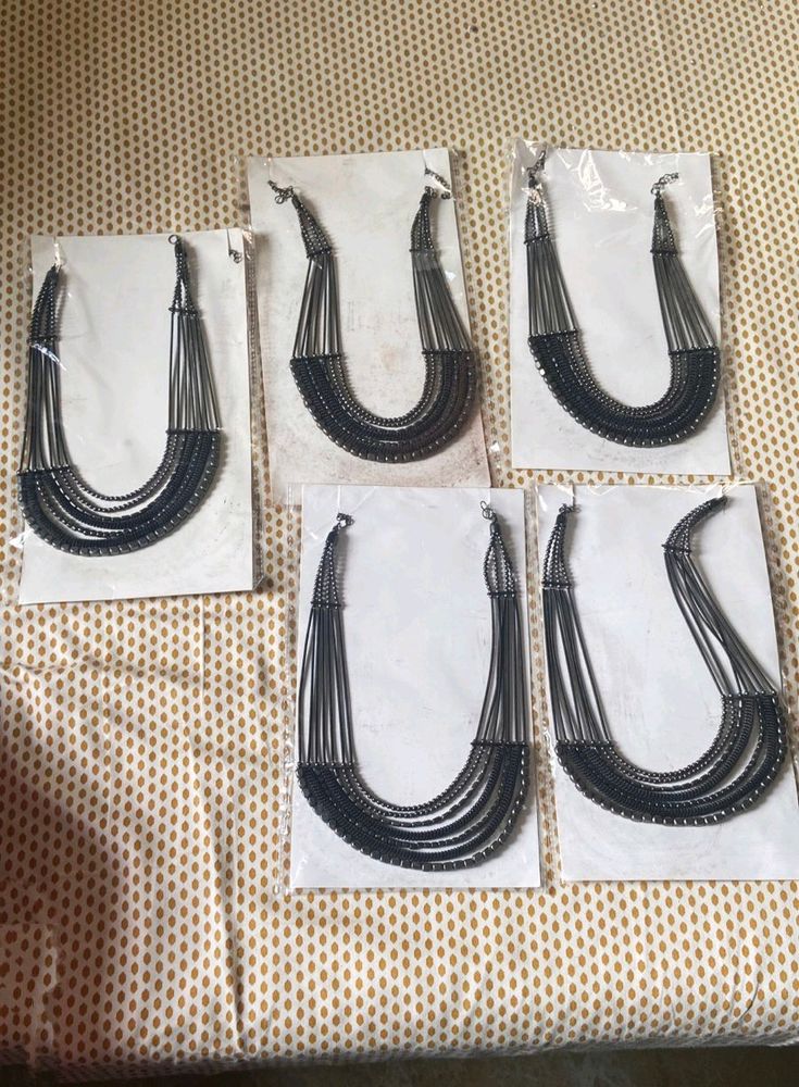 Combo Of 5 Necklace new