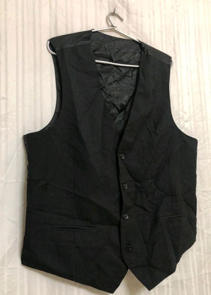 Marc Anthony Black Waistcoat
