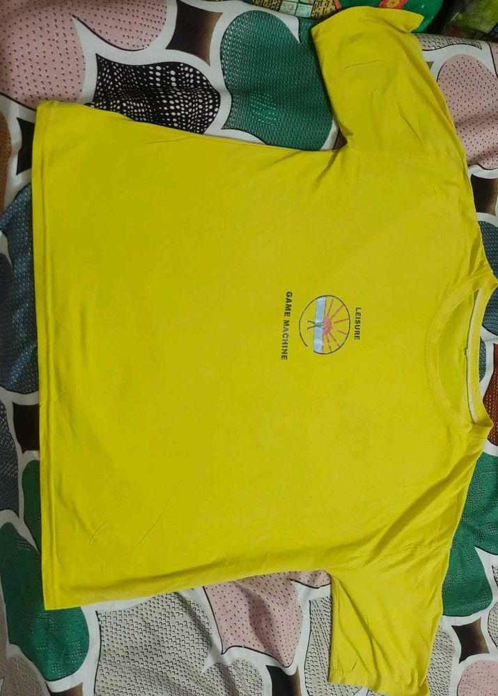 Yellow Graphic T-Shirt