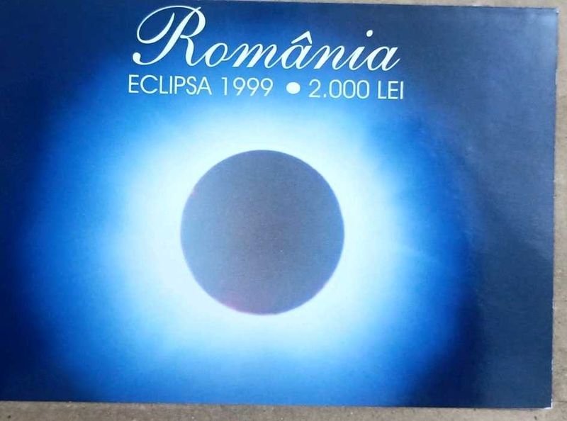 Romania Eclipse 1999 - Rare Collectible
