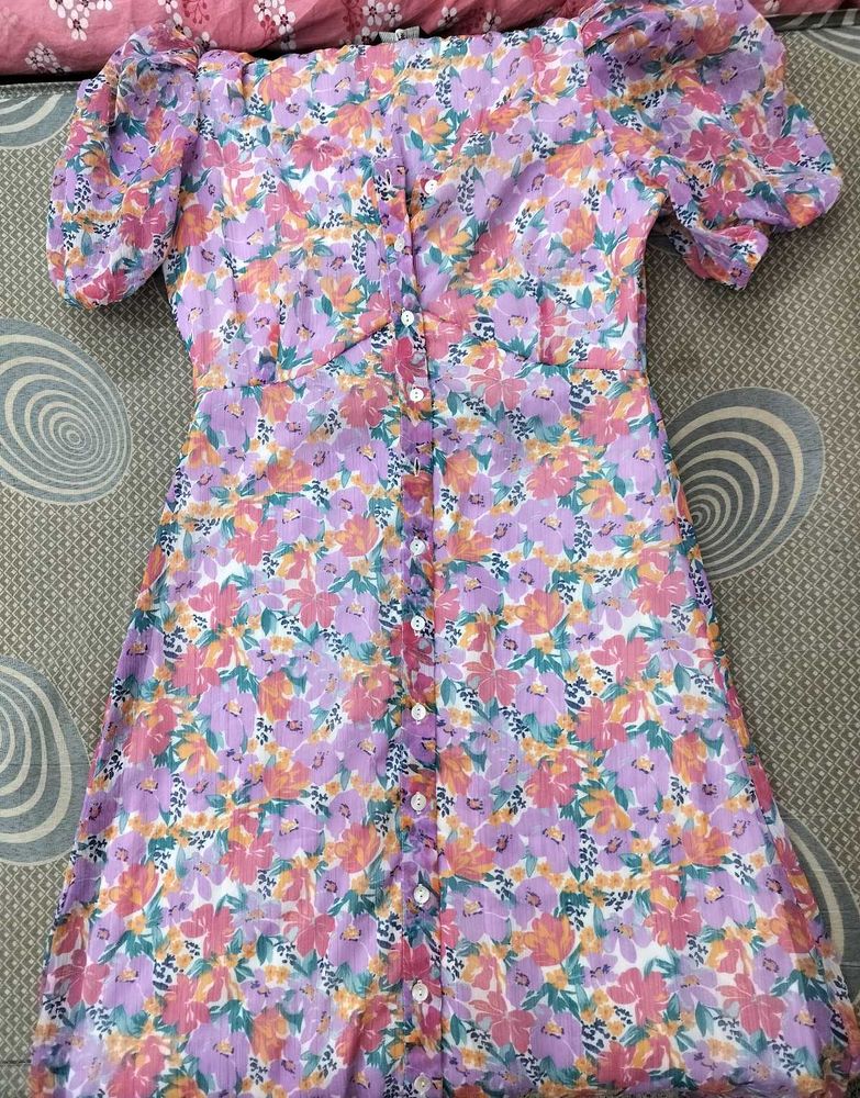 Floral Mini Dress