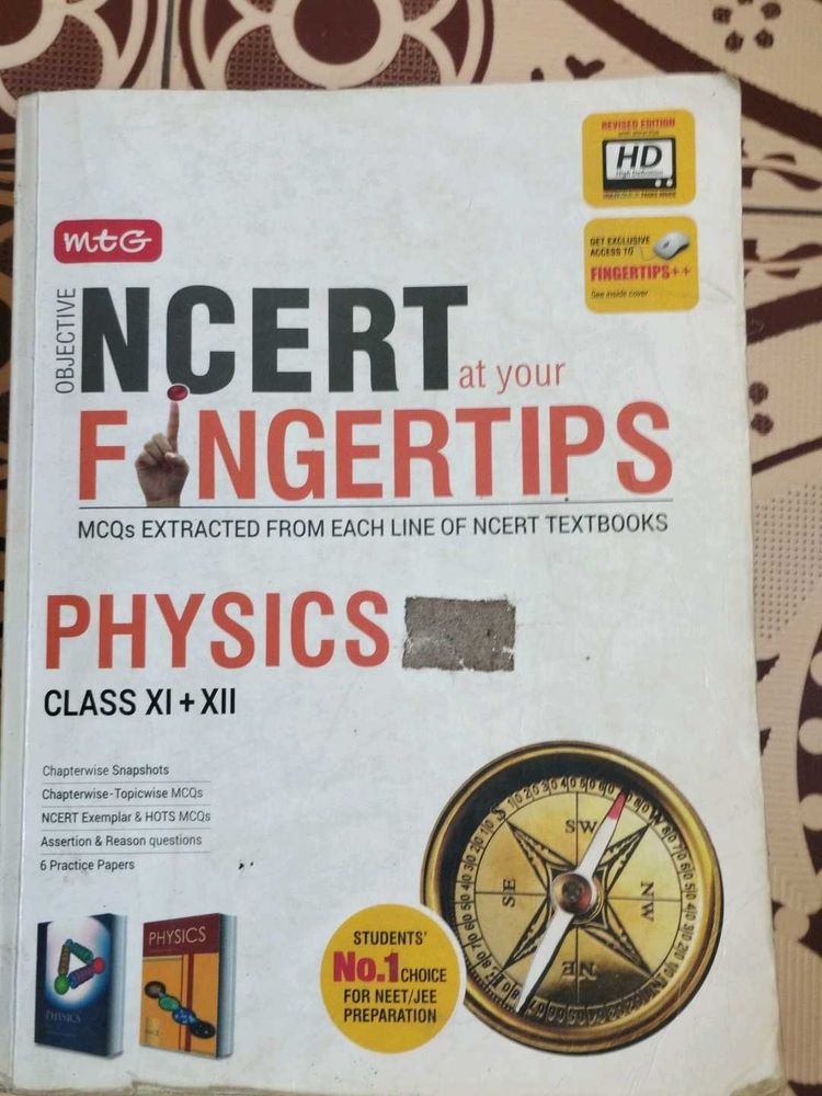 NCERT Physics/ Chemistry XI + XII Fingertips