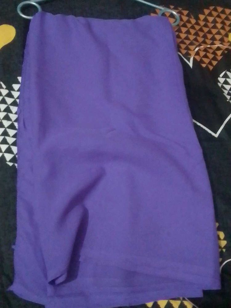 Purple Fabric Piece