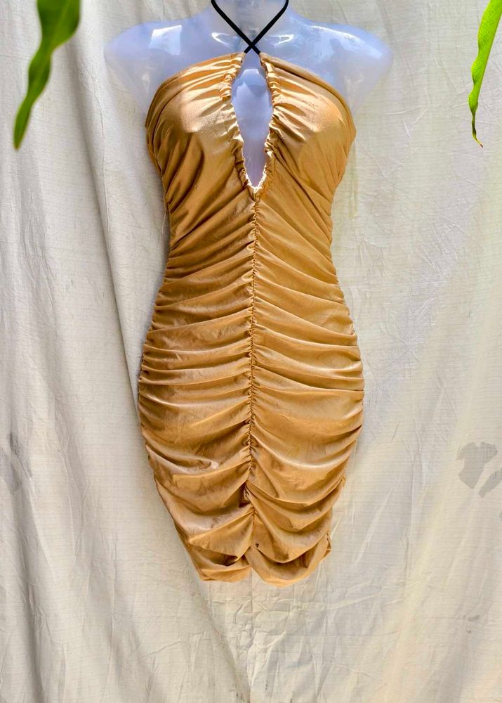 I. SEXIEST RUCHED MINI BODYCON