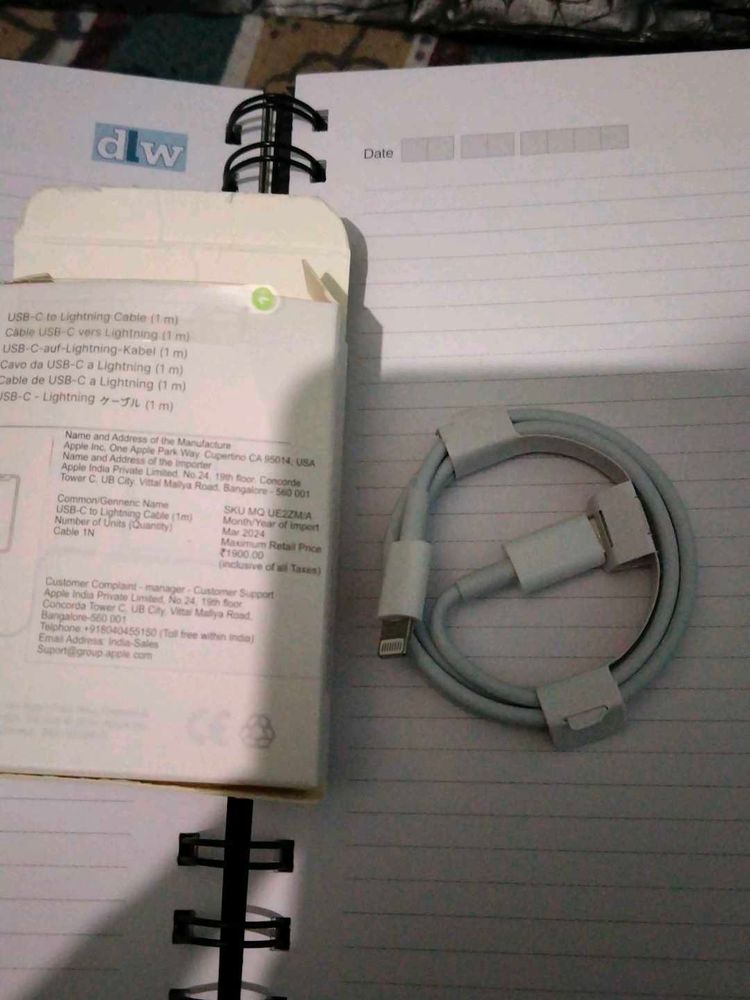 Mobile Charger Cable C To iPhone