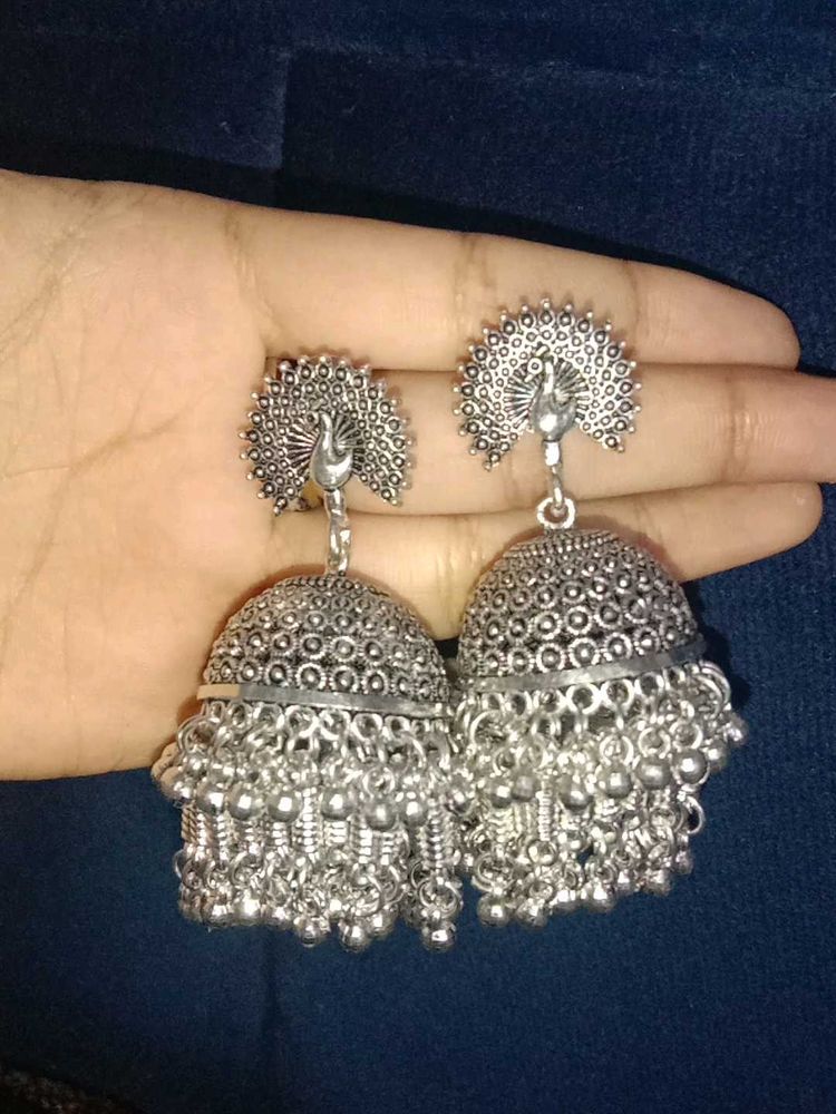 Oxidized Jhumka