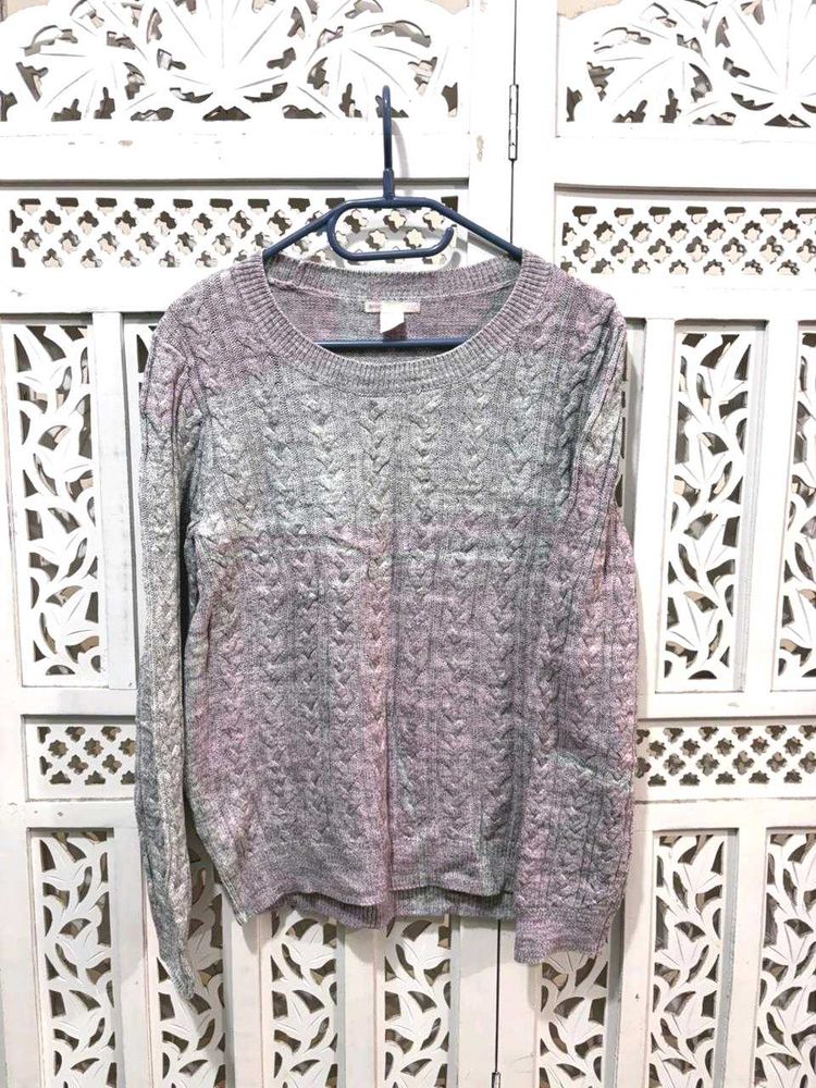 ✈️ Imported Original H&amp;M Knit Pullover Sweater C