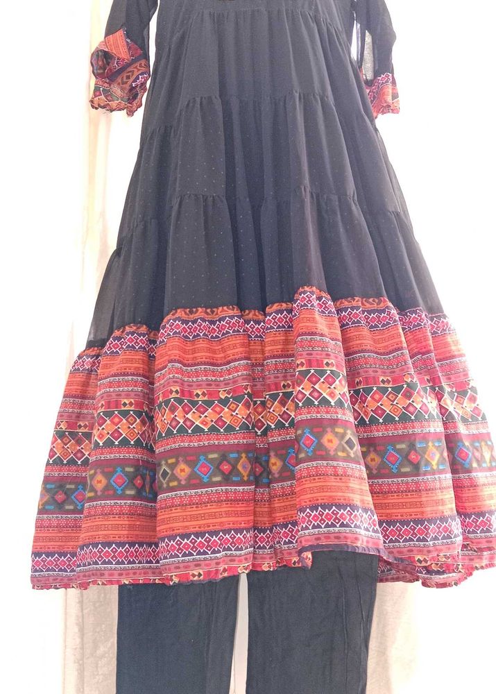 Elegant Tiered Kurta