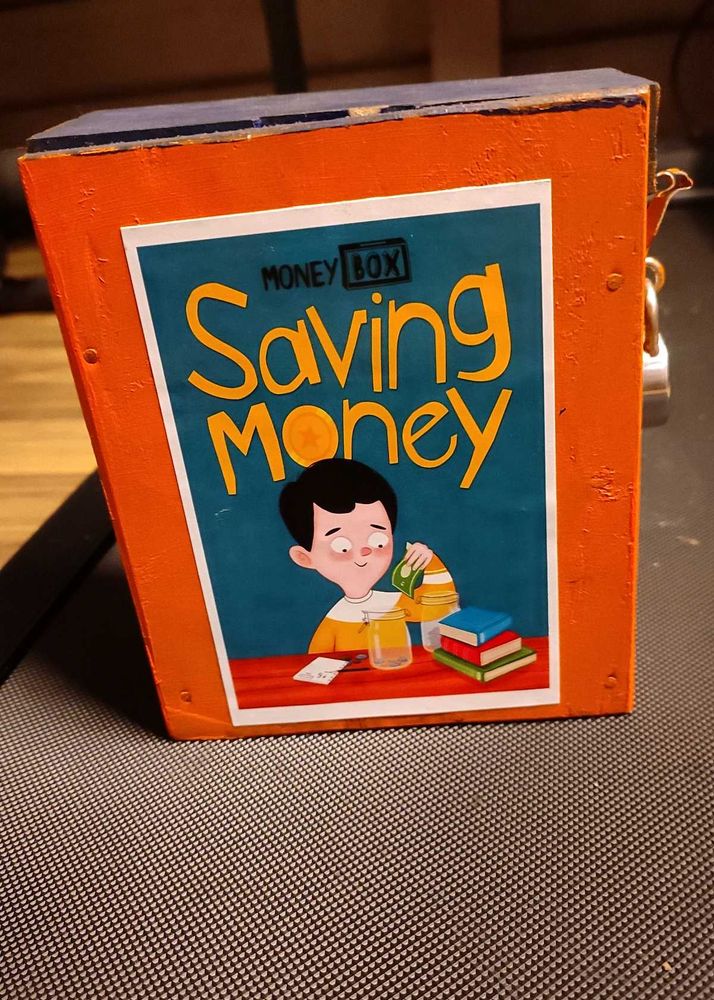 Diy Wooden Saving Box For Kids
