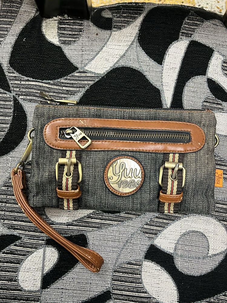 Stylish Sling Bag For Women (Grey)