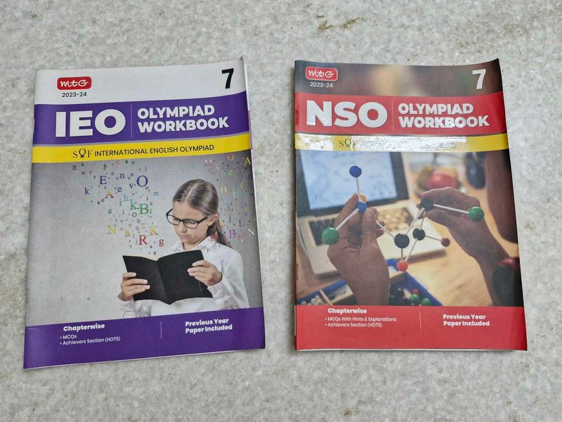 Grade 7 Olympiad Workbooks - IEO &amp; NSO