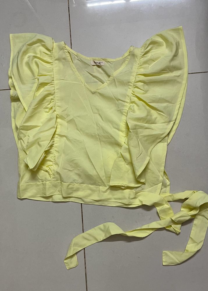 Summer Frill Top Brand New