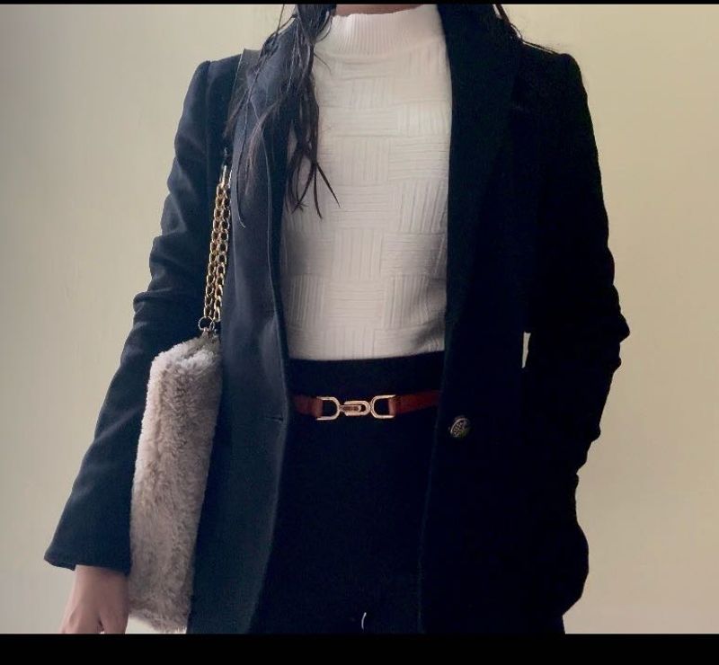 Classic Black Blazer