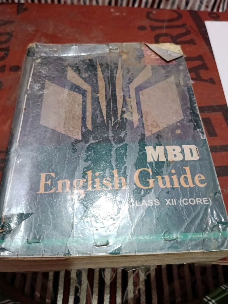 MBD English Guide Class 12 Core