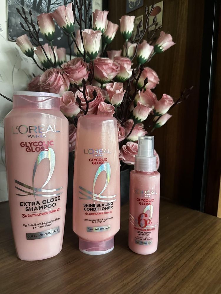 L&#39;Oreal Glycolic Gloss Set