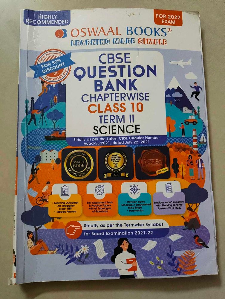 Oswaal CBSE Class 10 Science Question Bank