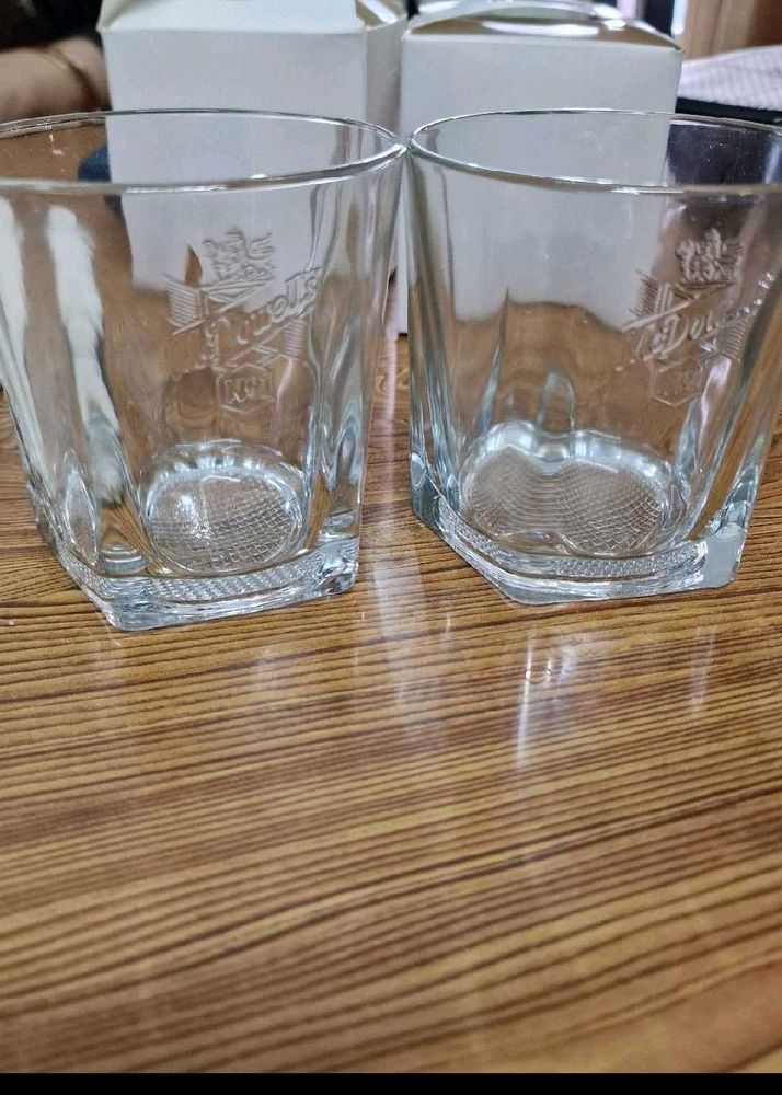 Vintage Style Whiskey Glasses (Set of 4)