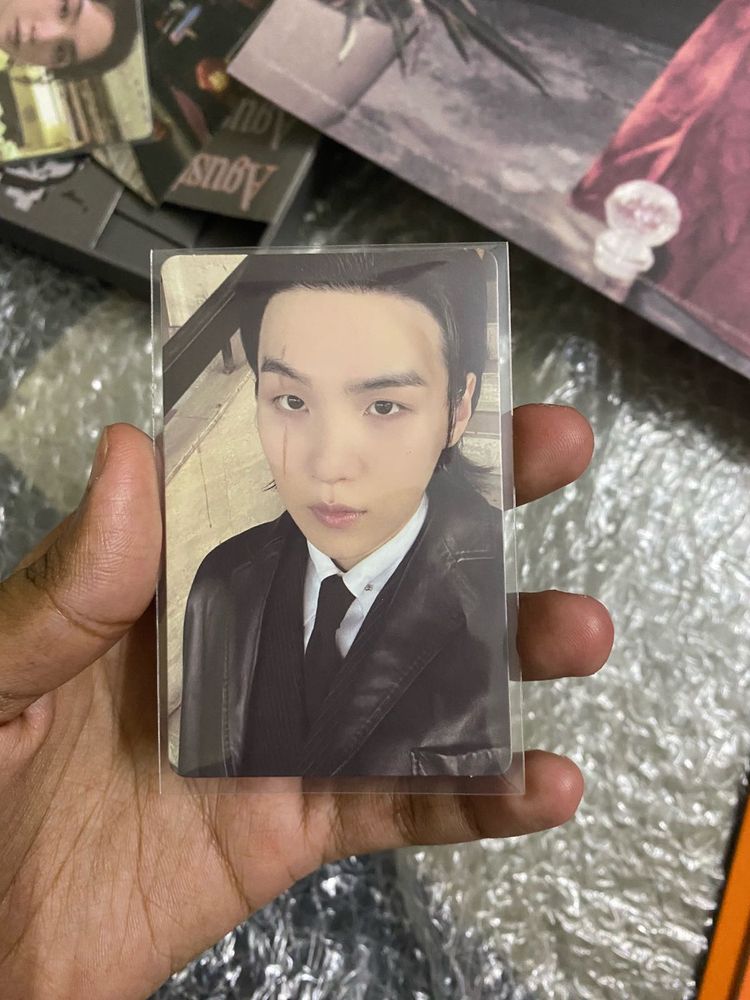 BTS SUGA PHOTOCARD (D-day)
