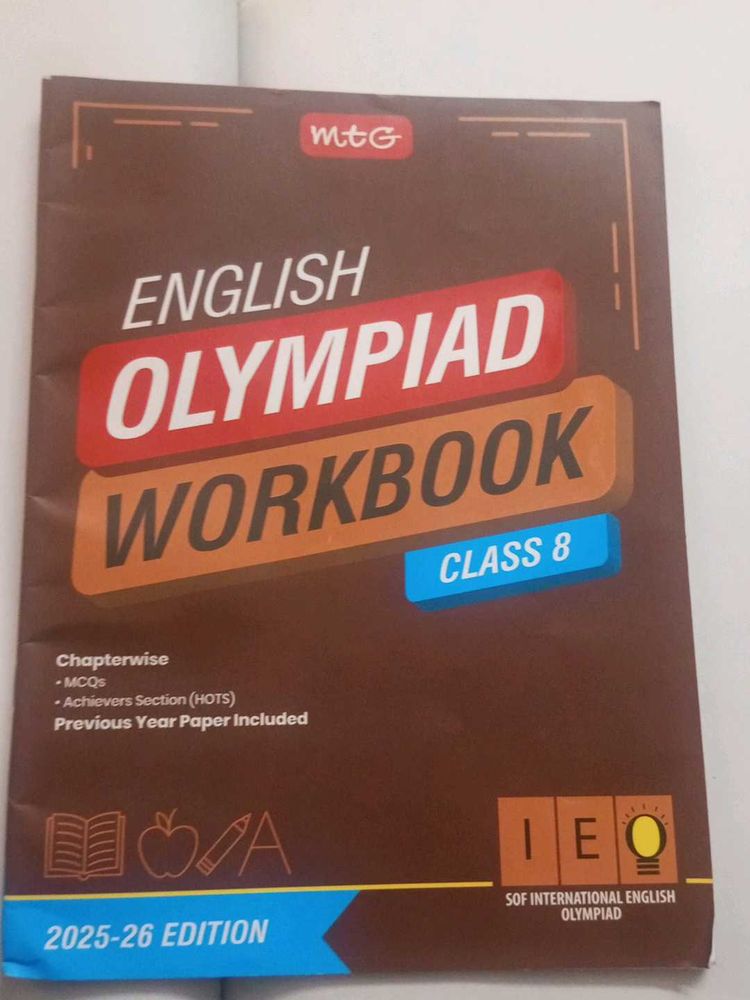 English Olympiad Workbook Class 8