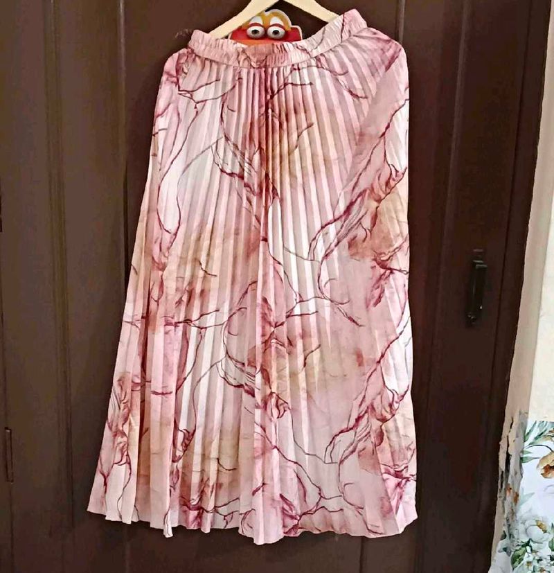 Baby Pink Long Skirt