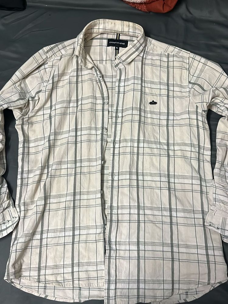Men's Plaid Button Down Shirt