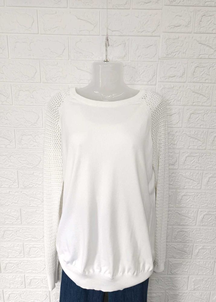 H&amp;M Knit White Jumper