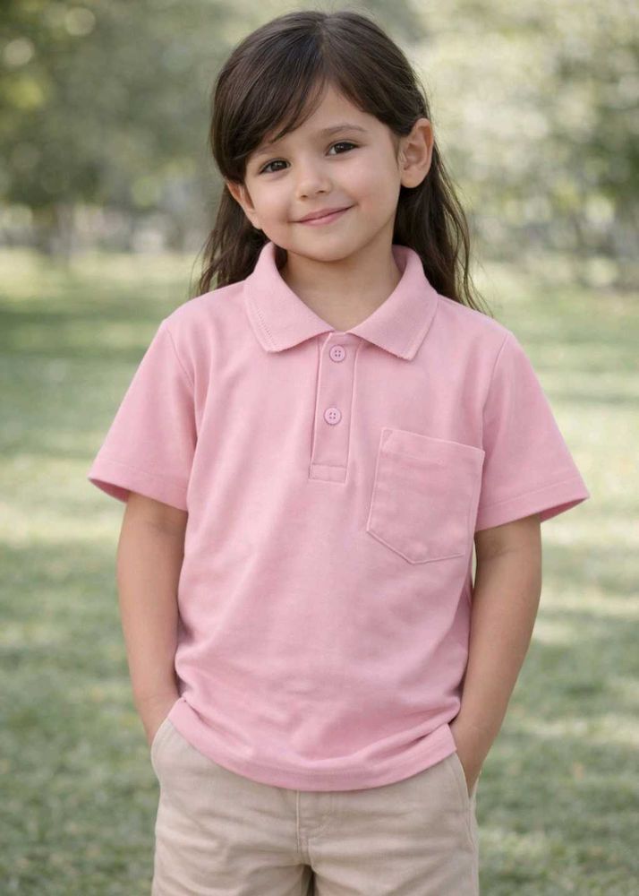 Cute Pink Polo Shirt
