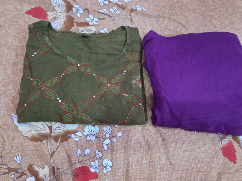 Kantha Work Suit