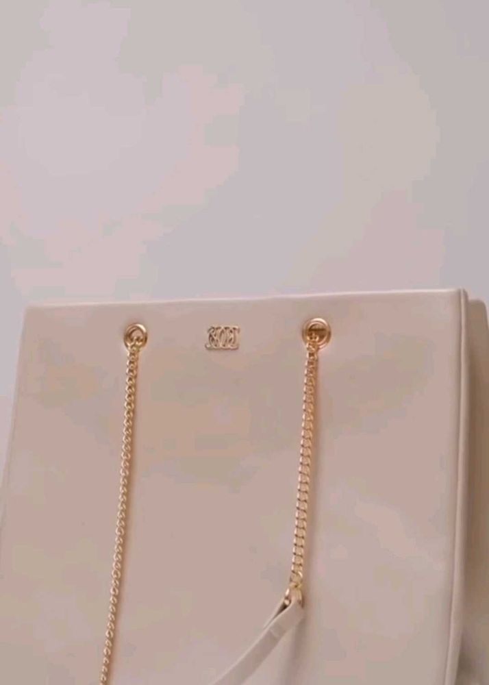 Elegant Cream Tote Bag