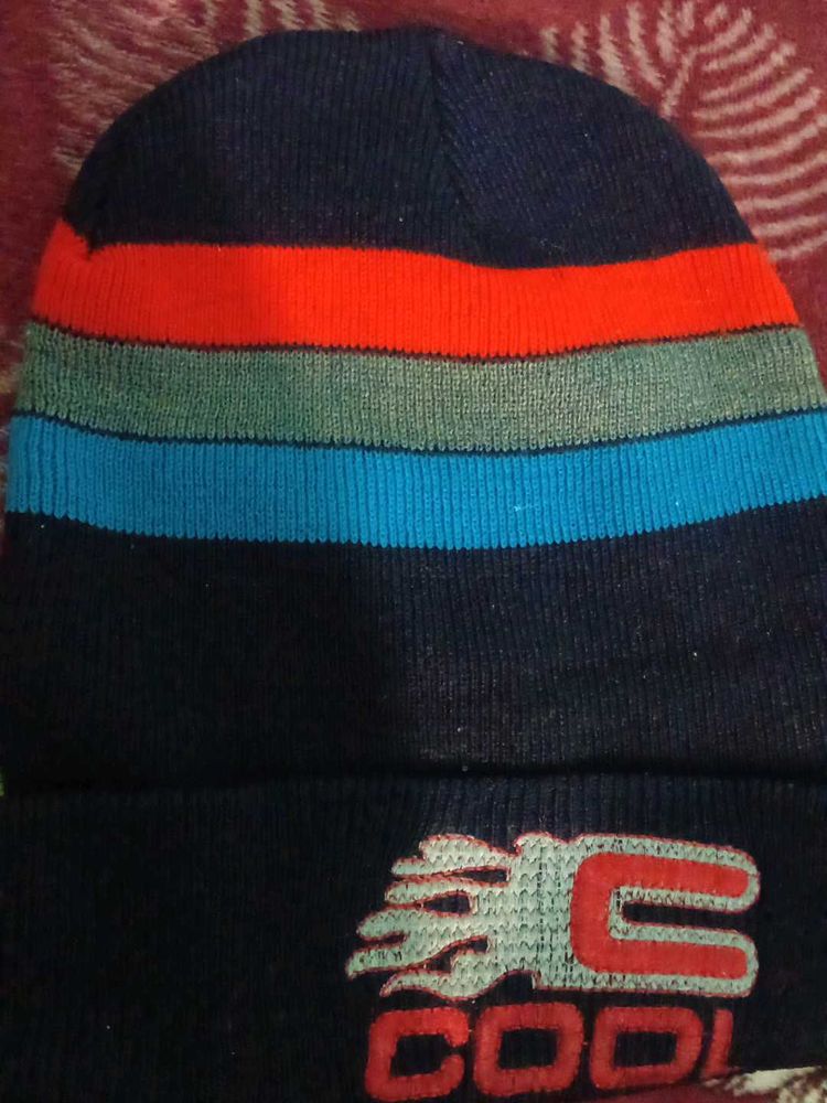 Striped Beanie Hat