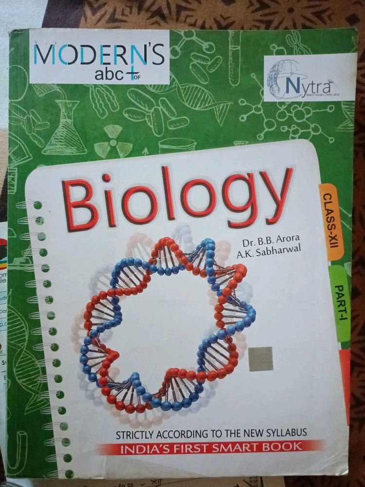 Biology modern ABC Class Xll Part 1