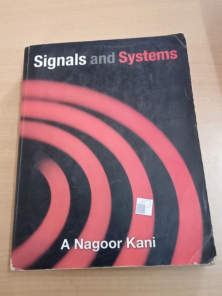 Signals And Systems Book By A Nagoor Kani