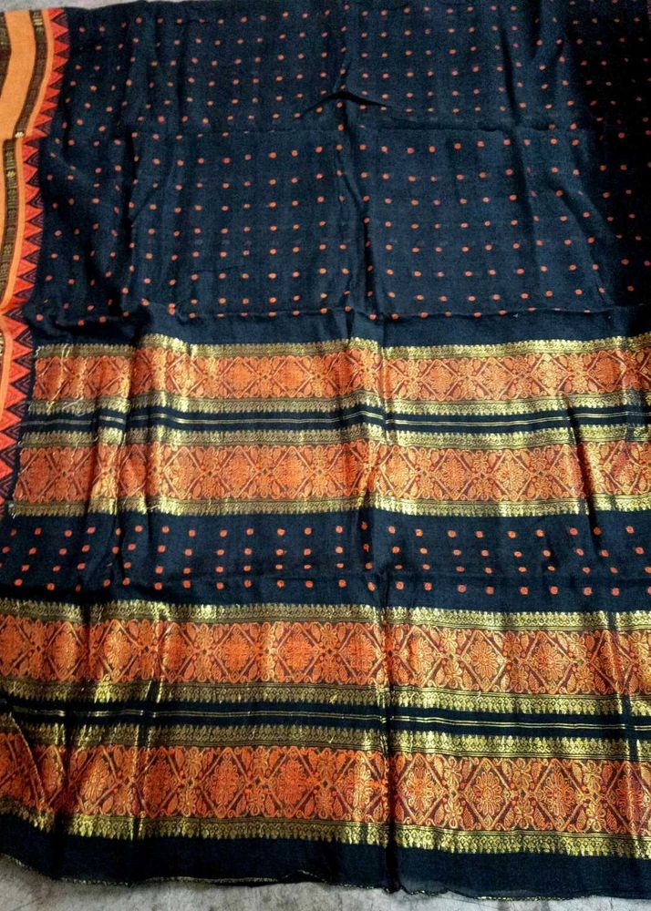 Bengal handloom Soft Cotton Saree