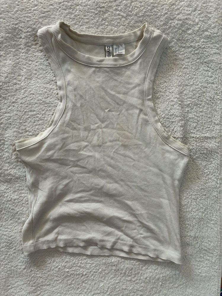 H&amp;M Ribbed Tank Top - Casual Basic