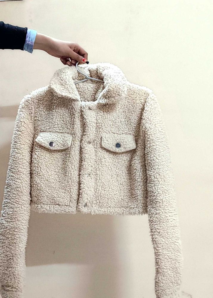 Warm And Comfortable Wool Jeaket