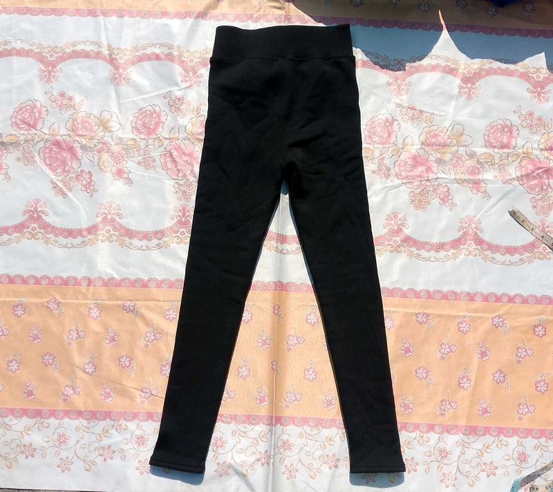 Women’s Black Winter Leggings | Warm &amp; Stretchable