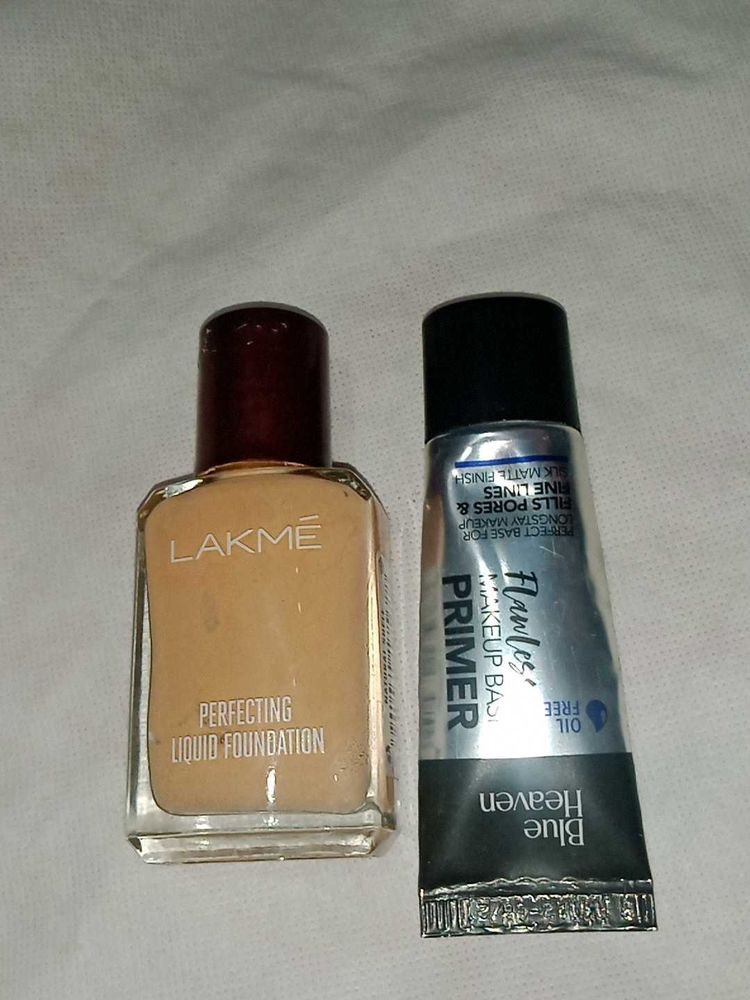 Lakme Foundation &amp; Blue Heaven Primer
