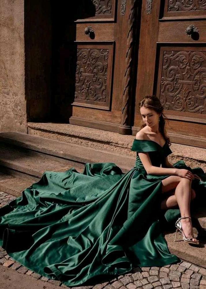 Satin Gown