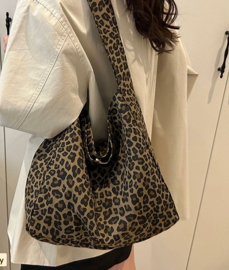 Leopard Print Shoulder Bag