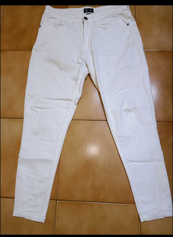 White Denim Jeans