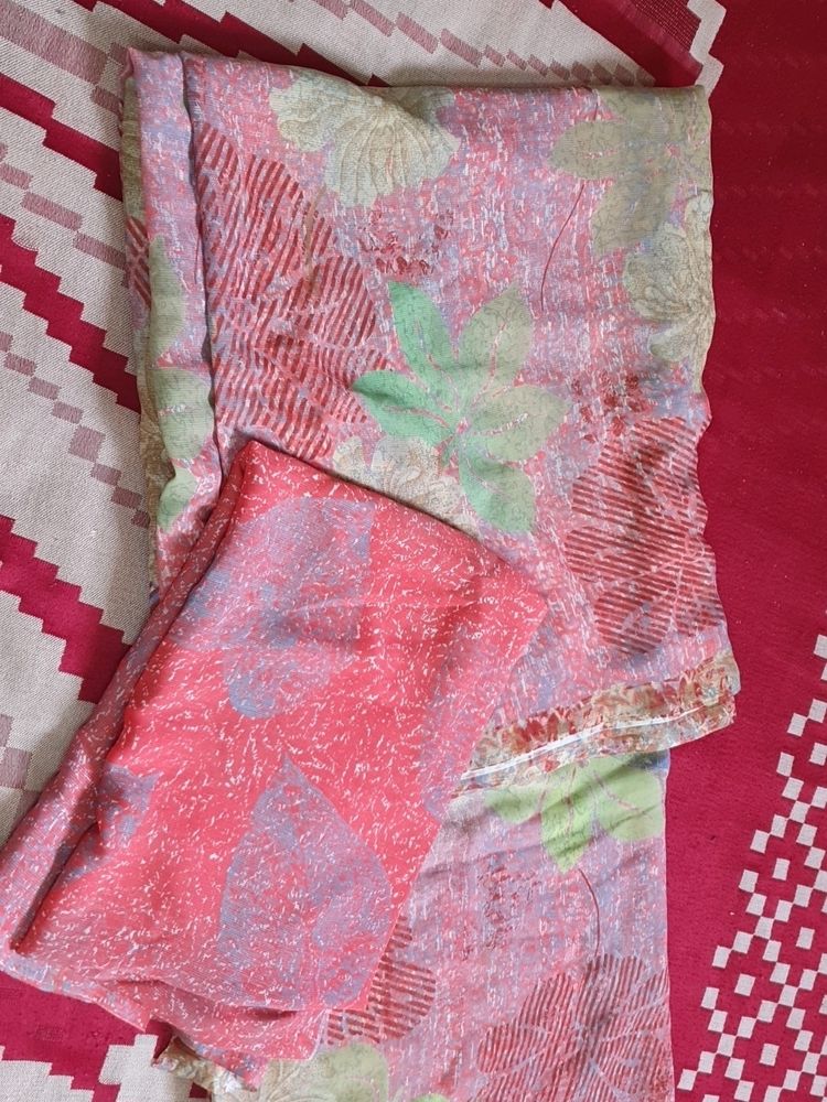 Multicolored Saree