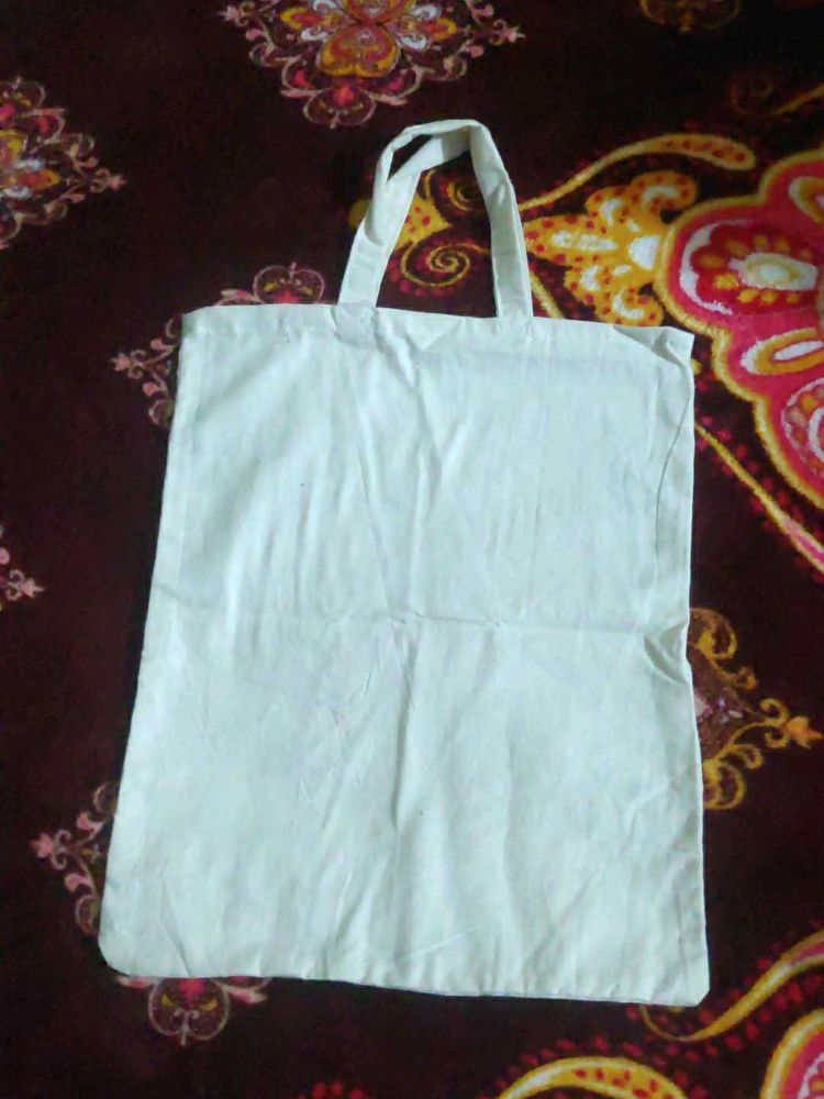 White Tote Bag